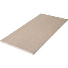 Timber Wolf PVC Sand Castle Fascia Deck Board 1-in x 12-in x 12-Feet