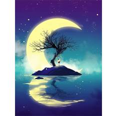 Fila SLFT Diamond Painting Kit Moon Moonscape