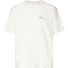 Represent T-shirts Represent Owners Club Script Cotton Jersey T-Shirt - White