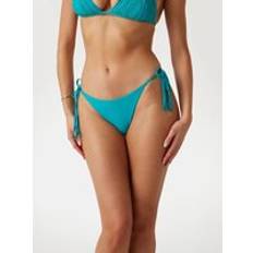 Guess Bikinis Guess String Brief Bikini Bottom - Green