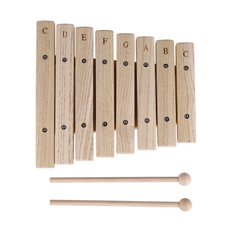 Toy Xylophones Exogio Children Kids Natural Wood Wooden Xylophone Percussion Toy
