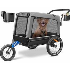 3-i-1 Hundvagn Boxer 240 Liter