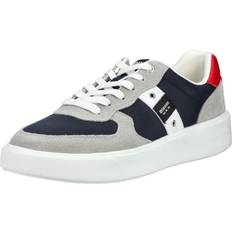 Blauer USA Blue Leather Men Sneakers