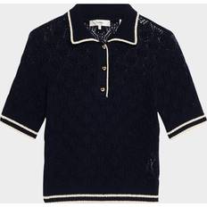 Blåa Pikétröjor Frame Rookie Polo - Navy Multi