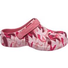 Waterproof Clogs Atlas For Women Floral Clogs - Pink