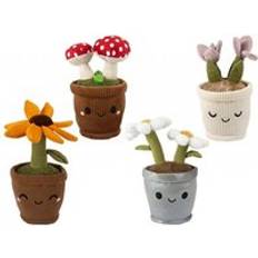 Jolly Flowerpot Plushies 30 cm 4 Asst