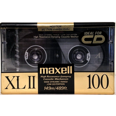 Cassettes Maxell XL II 100 Blank Type 2 II Chrome Audio Cassette Tape