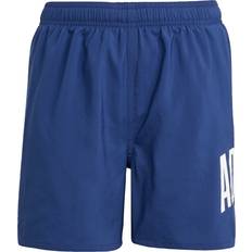 Adidas Träningsplagg Badkläder adidas Sportswear Essentials Logo CLX Badshorts - Dark Blue/White