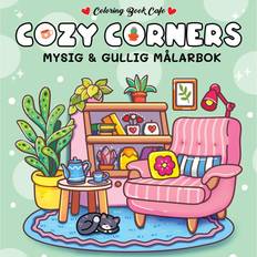 Böcker Målarbok : Cozy Corners (Häftad)