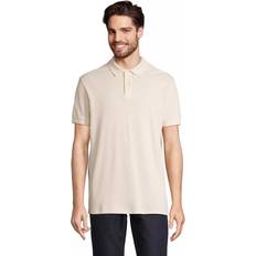 Natural - Unisex Polo Shirts Sol's Pacific Pique Twin Needle Stitch Polo Shirt - Natural