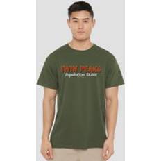 Twin Population T Shirt - Military Green