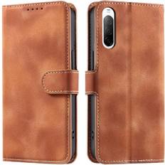 GANGXUN Flip Case for Sony Xperia 10 II Magnetic Wallet Card Slots