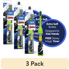 Electric Toothbrushes & Irrigators Procter & Gamble Oral-B Kid s Battery Toothbrush 3 Pack