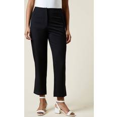 Dorothy Perkins Petite Straight Ankle Grazer Trouser - Black