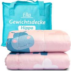 Barn Tyngdtäcken Ella Kinder 3,2 kg 100x150 cm Therapiedecke Gewichtsdecke