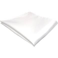 Einstecktücher Tigertie Einstecktuch Schneeweiss Einfarbig - Weiss