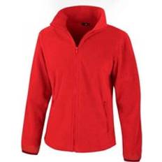Red Fleece Garments Result Outdoor Fleece Jacket - Red
