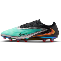 Nike Football Shoes Nike Phantom 6 Low Elite AG - Chrome Black