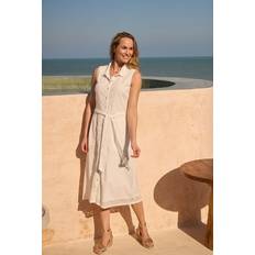 Weird Fish Alinda Cotton Broderie Shirt Dress