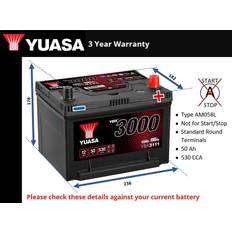 Yuasa Bilbatteri SMF YBX3111 12V 50Ah 530A