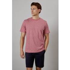 Pink T-shirts Burton Mens Broken Stripe T-Shirt - Pink