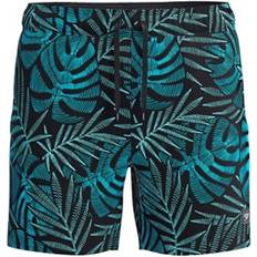 Waterproof Swimwear Speedo Men's Printed 16'' Redondo Edge Swim Shorts - Black