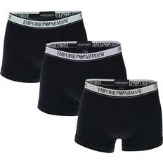 Armani Men Underwear Armani Emporio Armani Mens Boxer Shorts - Black
