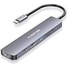 Lention USB C Hub 100W PD Charging Adapter