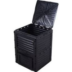 Living and Home 300L Garden Compost Bin - Black One Size