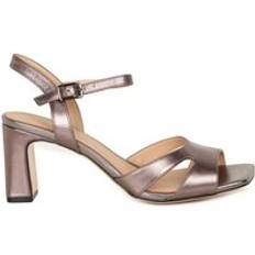 Leather Heeled Sandals Chelly 02 High Heeled Sandals - Bronze