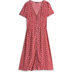 Tommy Hilfiger Midi Dresses Tommy Hilfiger Floral V-Neck Slim Midi Dress