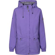 White Rain Clothes Trespass Flourish Waterproof Jacket - Off White