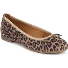 Pavers Heels & Pumps Pavers Cushioned Leather Pumps - Tan