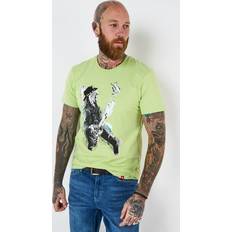 Joe Browns Men Clothing Joe Browns Men's Rocking Cheetah Tee - Lime