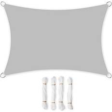 Songmics Skuggsegel 3 x 4 m Vattentätt med 665 mm Vattenpelare