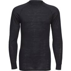 Unisex Base Layers Portwest Merino Blend Crew Neck Base Layer Top - Black