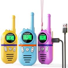 Rechargeable Walkie Talkies for Kids 22 Channels
