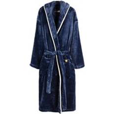 Solid Colours Robes Vinga Plush Dressing Gown - Navy