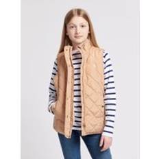Padded Vests Children's Clothing on sale U.S. Polo Assn. Lightweight Quilted Gilet - Taupe