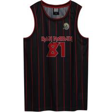 Men - Multicoloured Tank Tops Iron Maiden Killer Basketball Jersey - Black