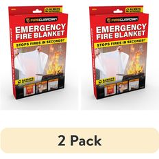 Fire Safety Ontel FireGuardian 40 x 40 Emergency Blanket 2 Pack