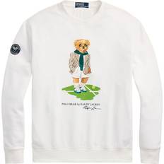 Polo Ralph Lauren Unisex Tröjor Polo Ralph Lauren Wimbledon Bear Cotton Blend Fleece Jumper - White
