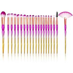 Cosmetics Kikidex 20pcs Makeup Brush Set - Pink