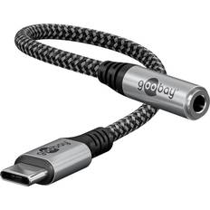 Goobay USB C to Headphone Adapter AUX 3.5 mm