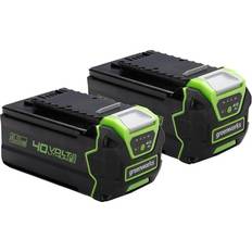 Greenworks Batteries & Chargers Greenworks 40V Battery Set of 2