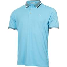 Calvin Klein Polo Shirts Calvin Klein Mens 2025 Rockland Moisture Wicking Easy Care Golf Polo Shirt - Aquarius