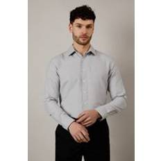 Natural Shirts Burton Textured Slim Fit Shirt - Navy