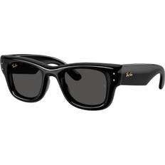 Wayfarer Puffer Square Sunglasses - Black