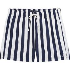 Swimming Clothing Tommy Hilfiger Side Logo Drawstring Swim Shorts - Red Stripe