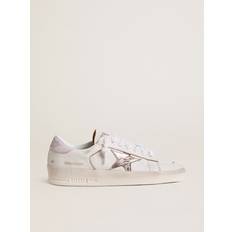GOLDEN GOOSE Stardan Læder Sneakers Sko Dame - Beige